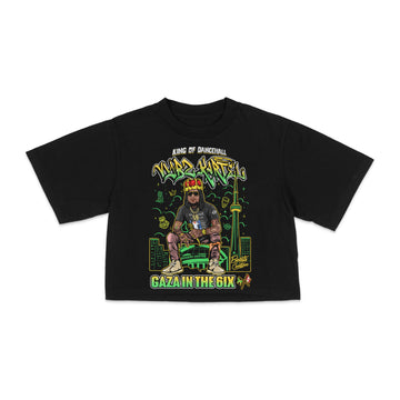 VYBZ KARTEL - GAZA IN THE 6IX "CROP TEE"