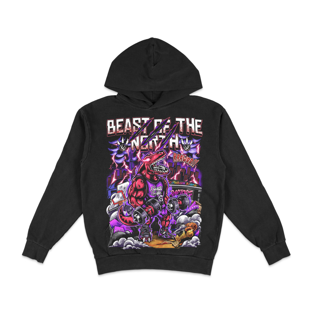 "BEAST OF THE NORTH" - HOODIE