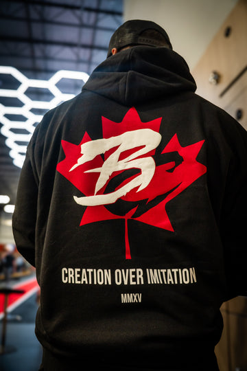 CREATION OVER IMITATION - BC ESSENTIALS - HOODIE